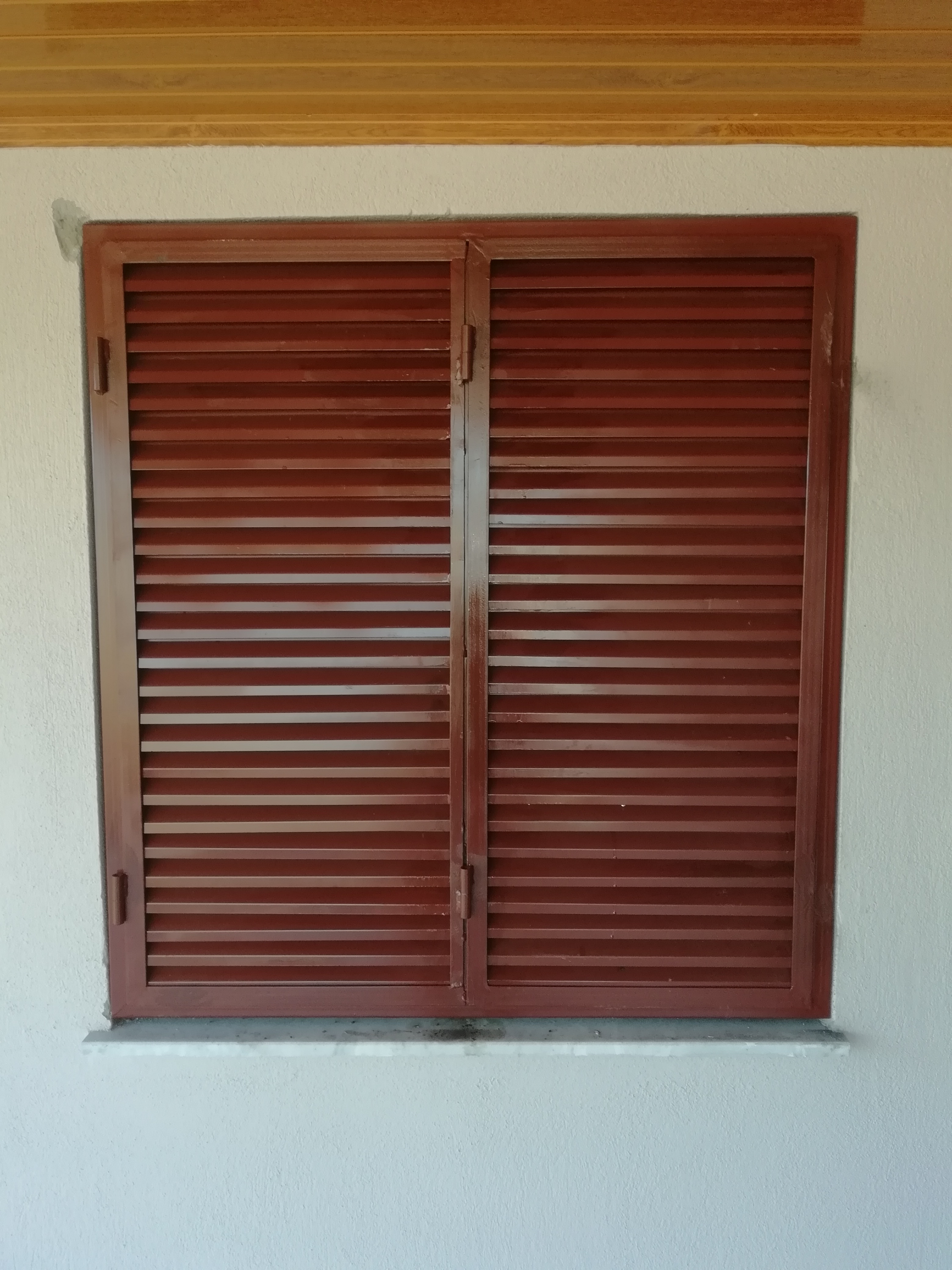 İzmir'de yapılmış açılır kapanır demir pencere - Özel tasarım pencere sistemi Polat Demir Doğrama