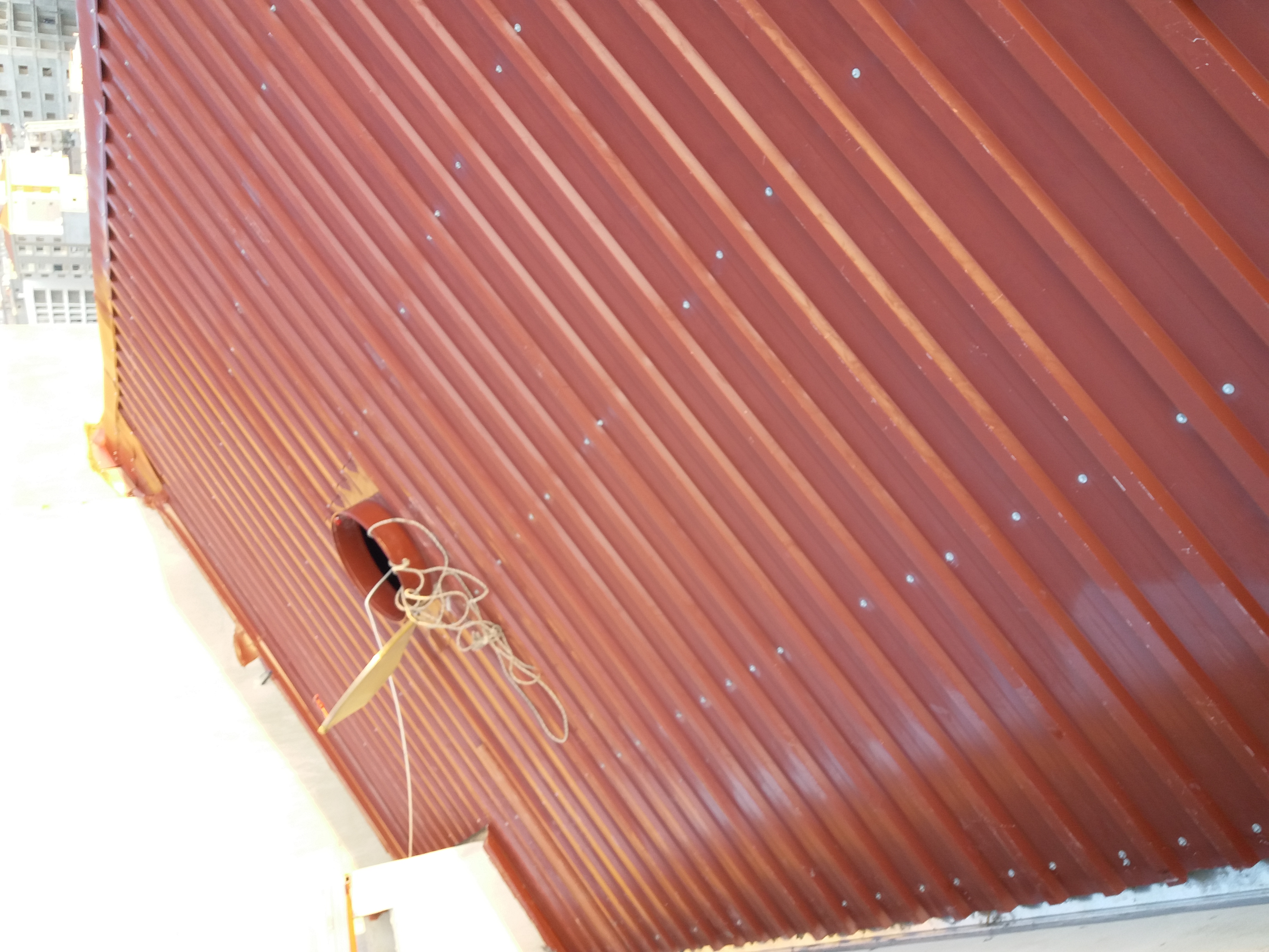 İzmir endüstriyel çatı - Polat Demir Doğrama